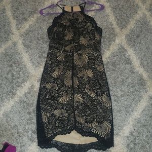 Black cocktail dress